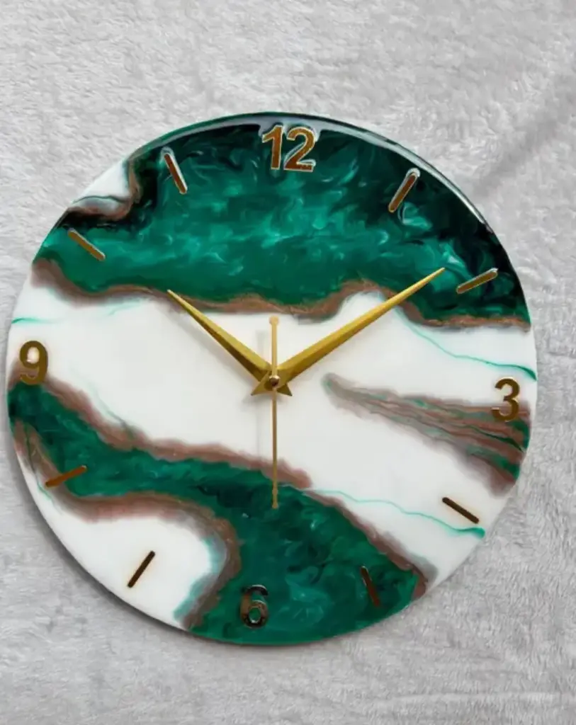 Fancy Resin Wall clock