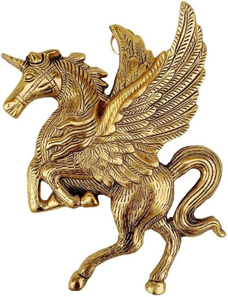 Unicorn metal wall art