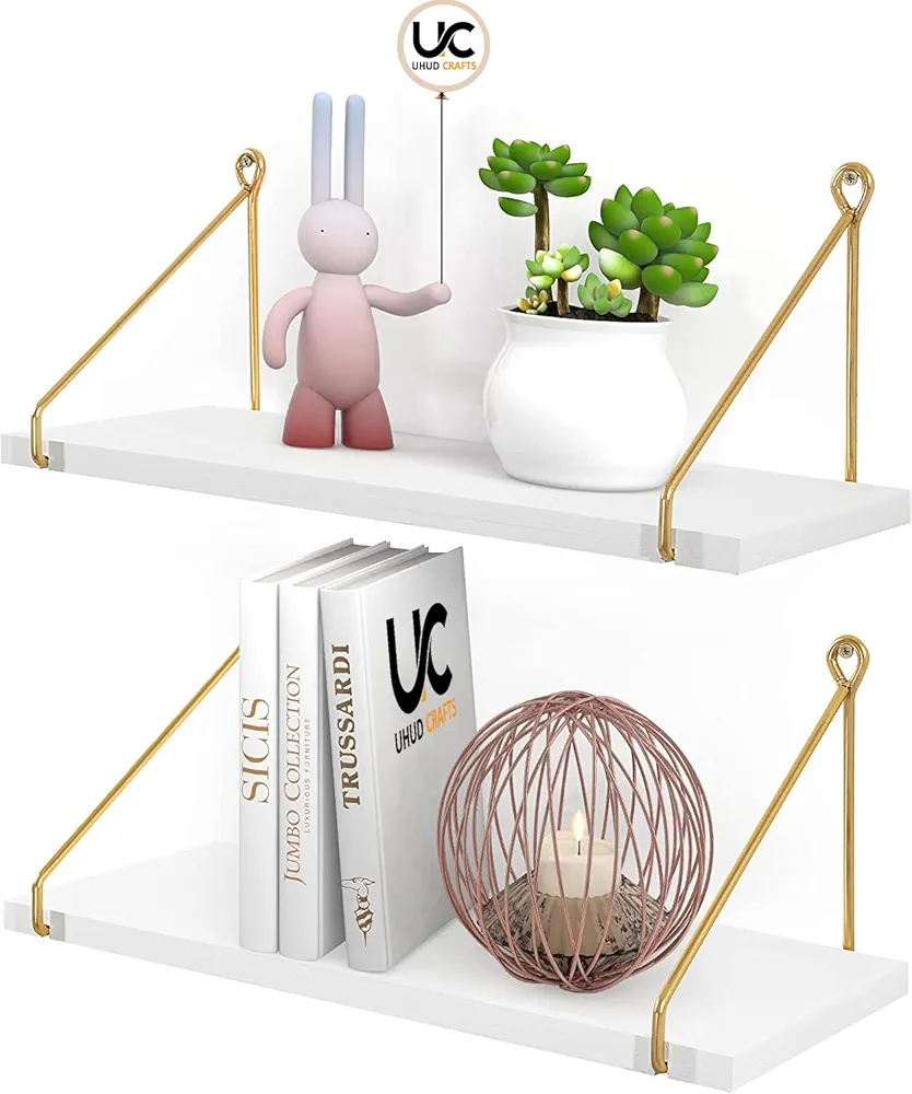 Wall mounted shelves ( set of 2 )